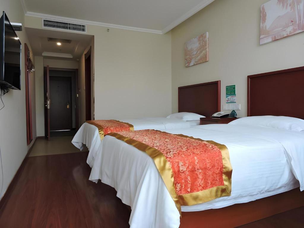 Greentree Inn Linyi Feixian Jianshe Road Express Hotel Εξωτερικό φωτογραφία