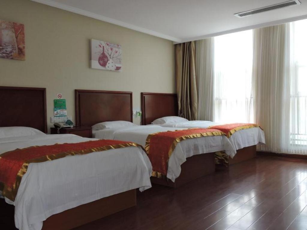 Greentree Inn Linyi Feixian Jianshe Road Express Hotel Εξωτερικό φωτογραφία